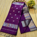 Maheshwari Silk Cotton Floral Butta Pallu Sarees