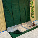 Maheshwari Silk Cotton Zari lines Saree