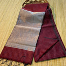 Maheshwari Silk Cotton Zari lines Saree