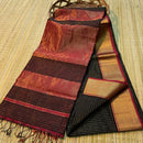 Maheshwari Silk Cotton Zari Checks Sarees