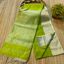 Maheshwari Silk Cotton Silver Zari Pallu Sarees