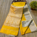 Maheshwari Silk Cotton Silver Zari Pallu Sarees
