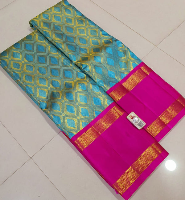 Tissue Bridal Kanchipuram Silk Saree
