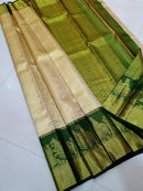 Exclusive Pallaku Design Bridal Kanchipuram Tissue Silk Sarees Collection
