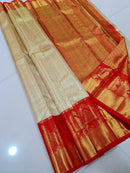 Exclusive Pallaku Design Bridal Kanchipuram Tissue Silk Sarees Collection