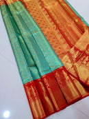 Exclusive Pallaku Design Bridal Kanchipuram Tissue Silk Sarees Collection