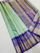 Exclusive Pallaku Design Bridal Kanchipuram Tissue Silk Sarees Collection