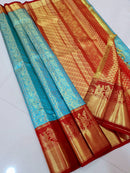 Exclusive Pallaku Design Bridal Kanchipuram Tissue Silk Sarees Collection