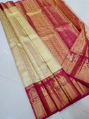 Exclusive Pallaku Design Bridal Kanchipuram Tissue Silk Sarees Collection