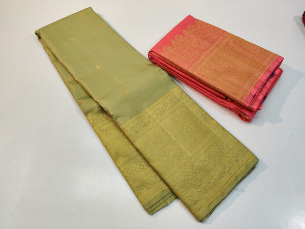 Turning Border Kanchipuram Silk Sarees