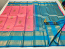 Pink Korvai Kanchipuram Silk Saree