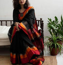 Maheshwari Silk Cotton Multi Color Border Sarees