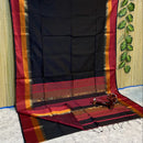 Maheshwari Silk Cotton Multi Color Border Sarees