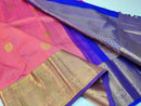 Bridal Kanchipuram Embossed Pattern Silk Saree