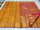 Bridal Kanchipuram Embossed Pattern Silk Saree