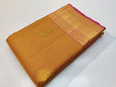 Bridal Kanchipuram Embossed Pattern Silk Saree