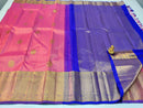Bridal Kanchipuram Embossed Pattern Silk Saree