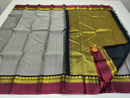 Grey Kanchipuram Silk Saree