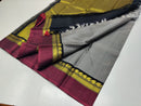 Grey Kanchipuram Silk Saree