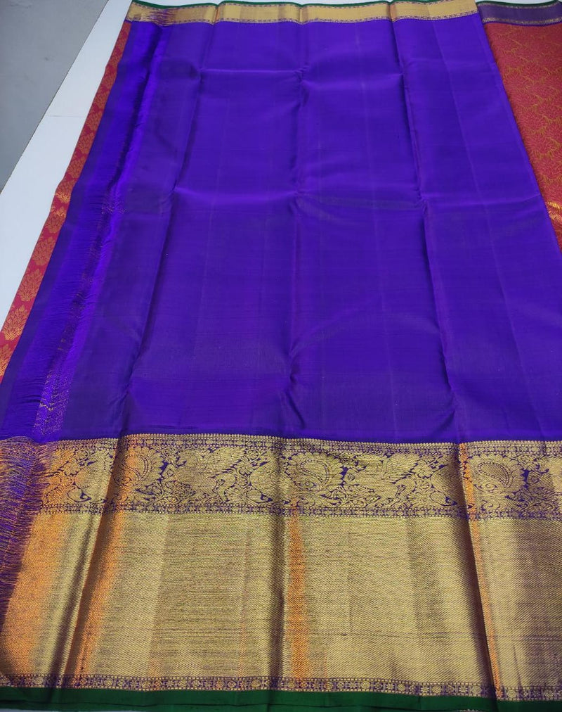 Bridal Korvai Kanchipuram Silk Saree