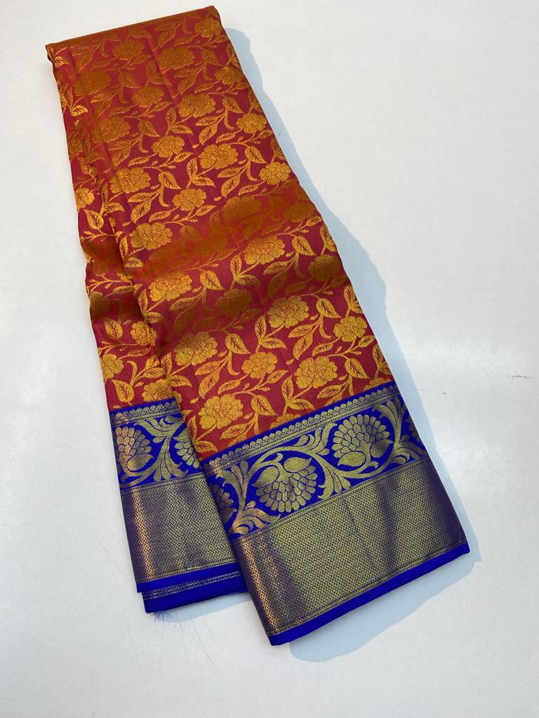 Bridal Korvai Kanchipuram Silk Saree