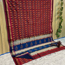 Block Printed Maheshwari Silk Cotton Sarees
