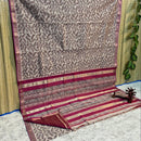 Block Printed Maheshwari Silk Cotton Sarees