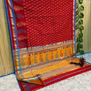 Block Printed Maheshwari Silk Cotton Sarees