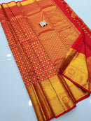 Bridal Red Kanchipuram Silk Sarees Collection