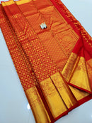 Bridal Red Kanchipuram Silk Sarees Collection