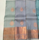 Copper Zari Border Kanchipuram Silk Sarees Collection