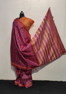 Pure Desi Tussar Block Printed Sarees Collection