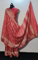 Pure Desi Tussar Block Printed Sarees Collection