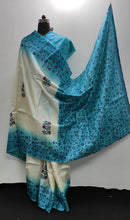 Pure Desi Tussar Block Printed Sarees Collection