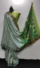 Pure Desi Tussar Block Printed Sarees Collection