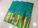 Exclusive Celebrity Blue Kanchipuram Silk Saree