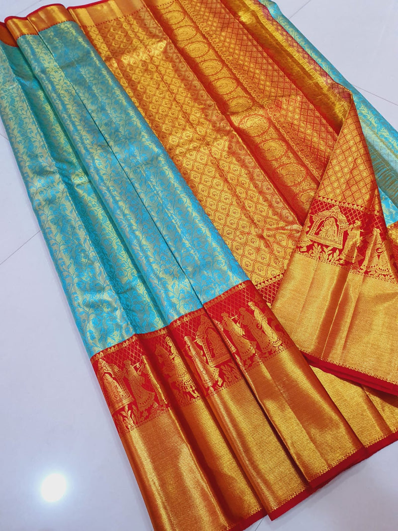 Pure Tissue Kanchipuram Silk Sarees Collection