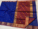 Maheshwari Silk Cotton Flower Butta Sarees