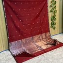 Maheshwari Silk Cotton Star Butta Sarees