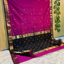Maheshwari Silk Cotton Meena Butta Sarees