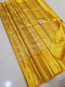 Bridal Kanchipuram Golden Tissue Silk Saree