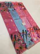 Pure Tissue Kalamkari Kanchipuram Silk Sarees Collection