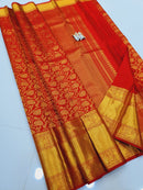 Traditional Red Bridal Kanchipuram Silk Sarees Collection