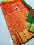 Traditional Red Bridal Kanchipuram Silk Sarees Collection