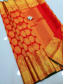 Traditional Red Bridal Kanchipuram Silk Sarees Collection