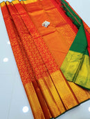 Traditional Red Bridal Kanchipuram Silk Sarees Collection