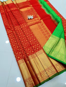 Traditional Red Bridal Kanchipuram Silk Sarees Collection