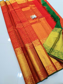 Traditional Red Bridal Kanchipuram Silk Sarees Collection