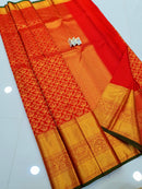 Traditional Red Bridal Kanchipuram Silk Sarees Collection