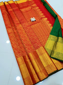 Traditional Red Bridal Kanchipuram Silk Sarees Collection